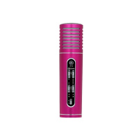屁颠虫HIFIER MC-092 全能版 手机麦克风/唱吧K歌麦话筒(苹果+安卓+小米+电脑)(红色)3.5接口 有线