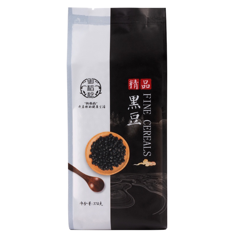 御稻稔 精品黑豆 东北五谷杂粮粗粮 无添加 无染色 370g