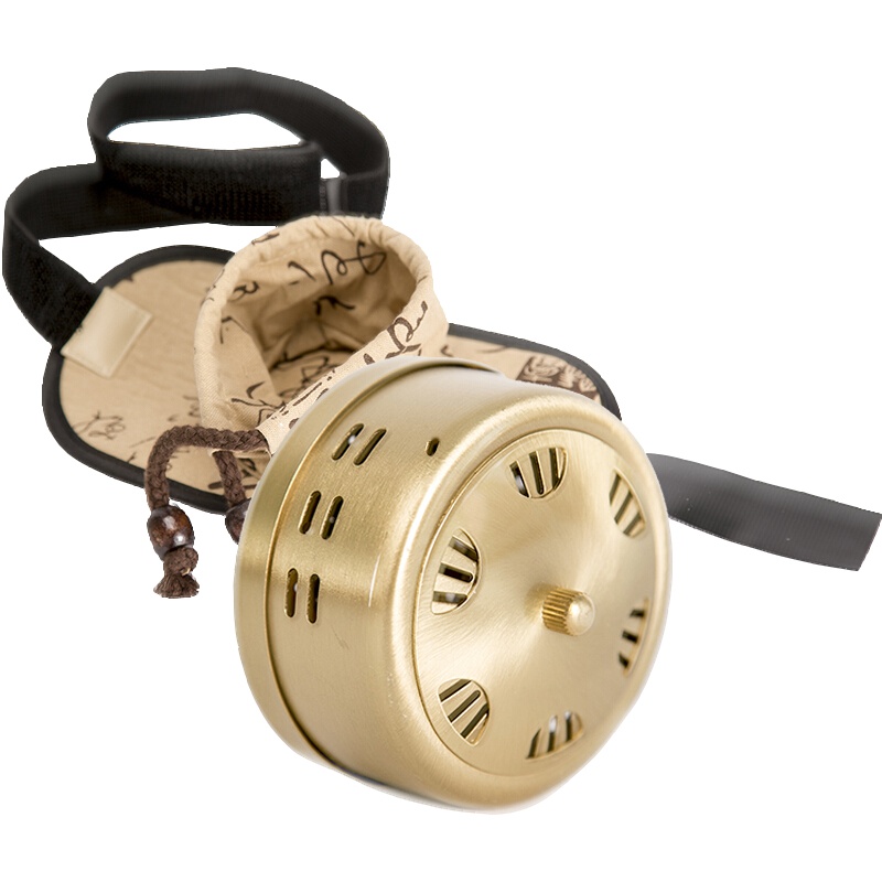 艾灸盒随身灸家用便携式艾灸器纯铜颈椎腰部腹部家庭式全身去湿气A28