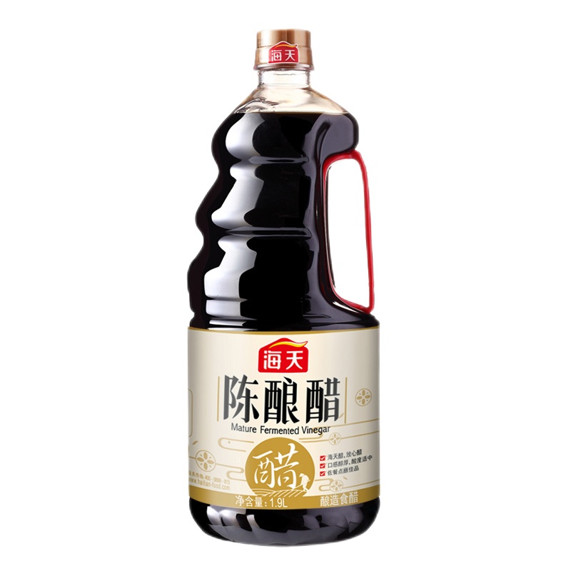 海天陈酿醋1.9L 家用桶装点蘸凉拌饺子醋陈醋 中华老字号