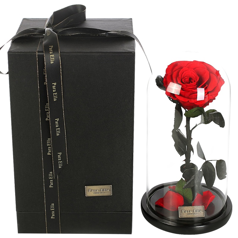 Para Ella 005系列多色玫瑰花永生花高端礼盒情人节国庆节重阳节纪念日礼品生日礼物教师节女神节送老婆女友长辈闺蜜