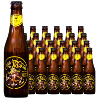 行货正品山树精窖藏啤酒 比利时原装进口精酿啤酒330ml*24瓶装