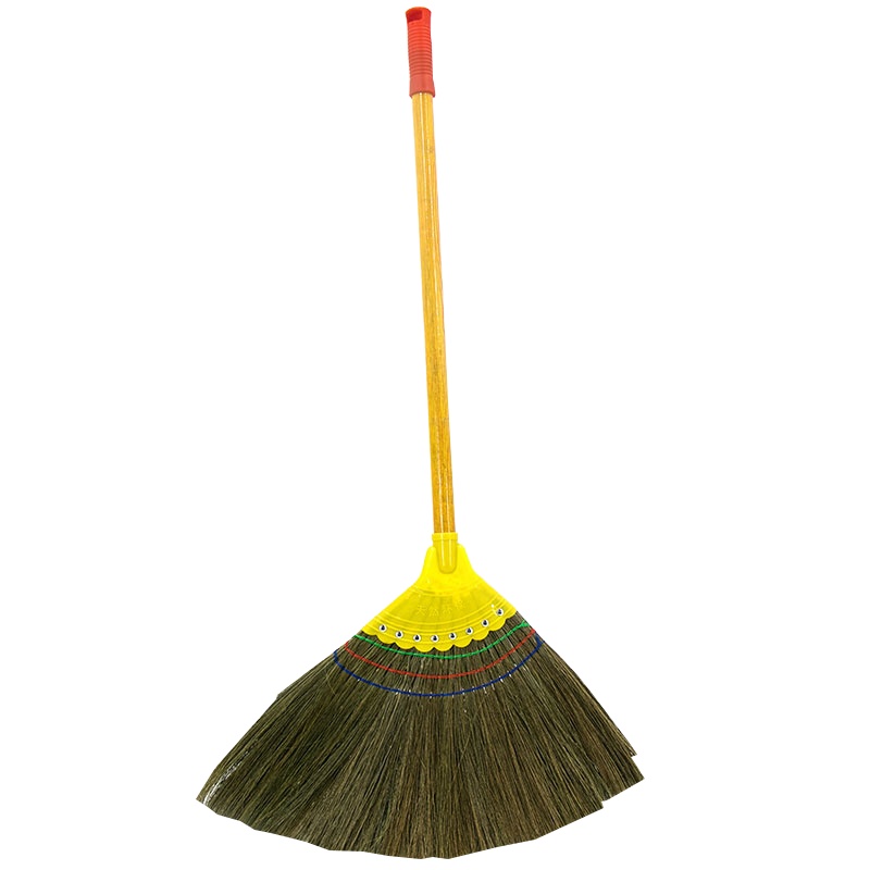 AB40991 环卫扫帚 清洁扫帚 车间地面清洁扫帚 商超耐用铁扫帚 芒草笤帚 10把