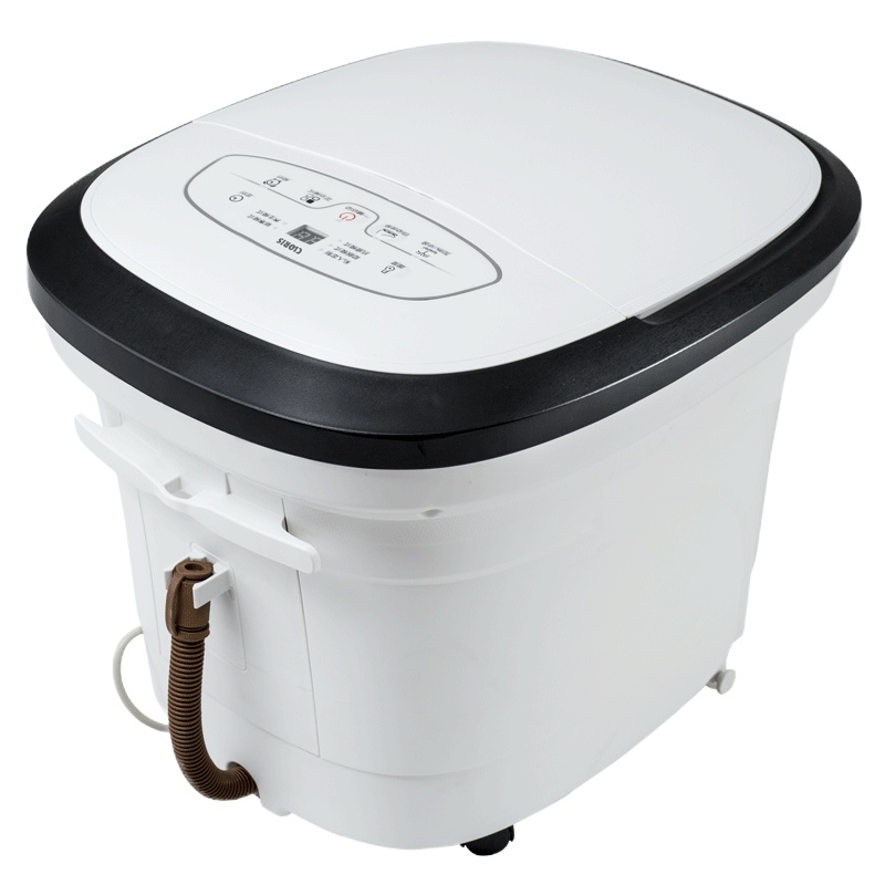 德国凯伦诗CLORIS-F515足浴盆全自动按摩足浴桶 支持电动滚轮洗脚盆 恒温功能红光照射 防滑底座 家用泡脚桶10L