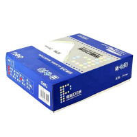 得力白令海 两联整张白色撕边打印纸B241-2s 白色撕边 整张 1盒