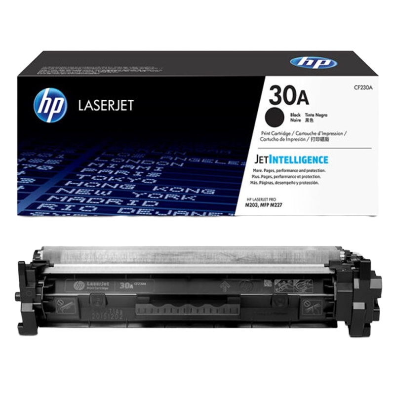 惠普30A(CF230A)原装硒鼓(适用hp 227fdw/227sdn/203dn/203d/203dw/203dw)