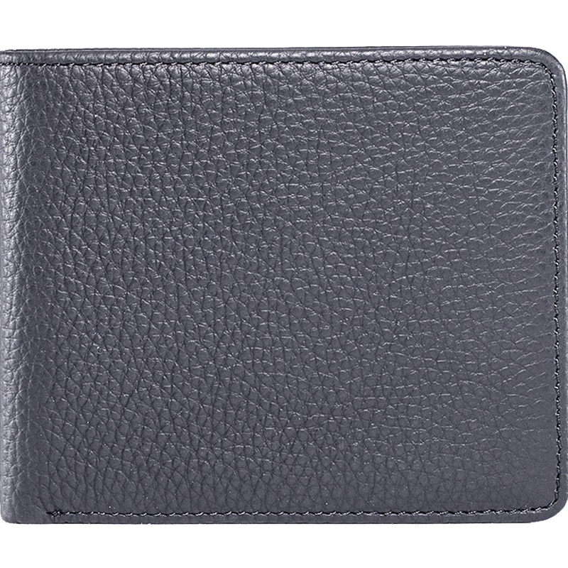 柒牌SEVEN短款钱包男真皮时尚商务休闲简约横款青年牛皮钱夹