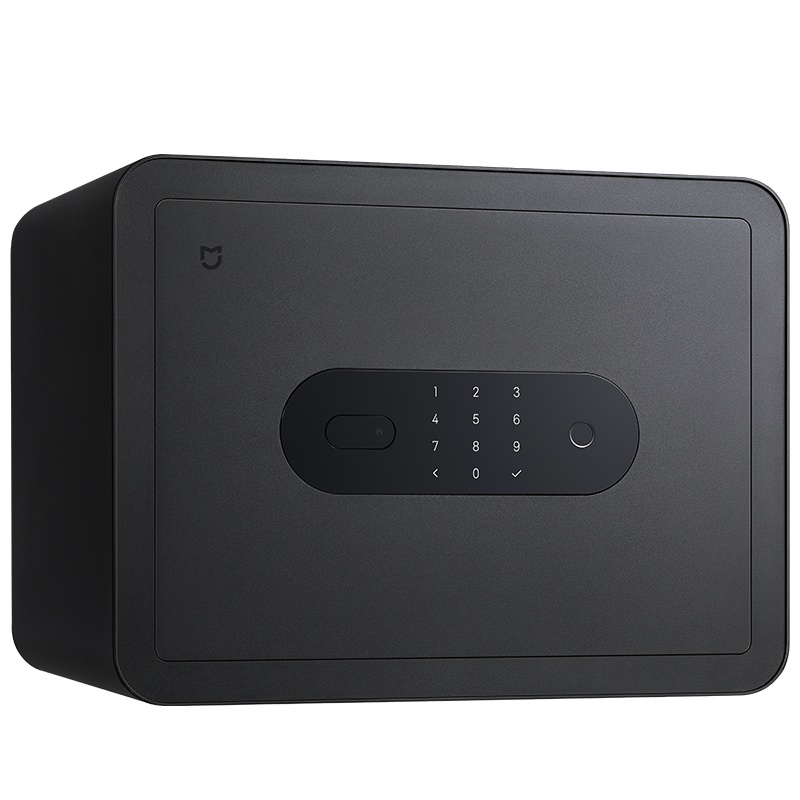 小米米家智能保管箱/保管柜高30CM 指纹 密码6种解锁方式 办公家用保管柜保密箱