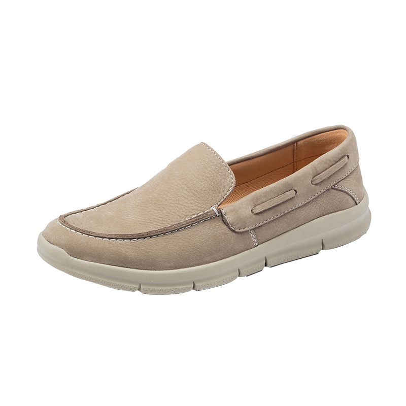 Jeep吉普男鞋套脚一脚蹬简约休闲时尚潮流生活男士皮鞋