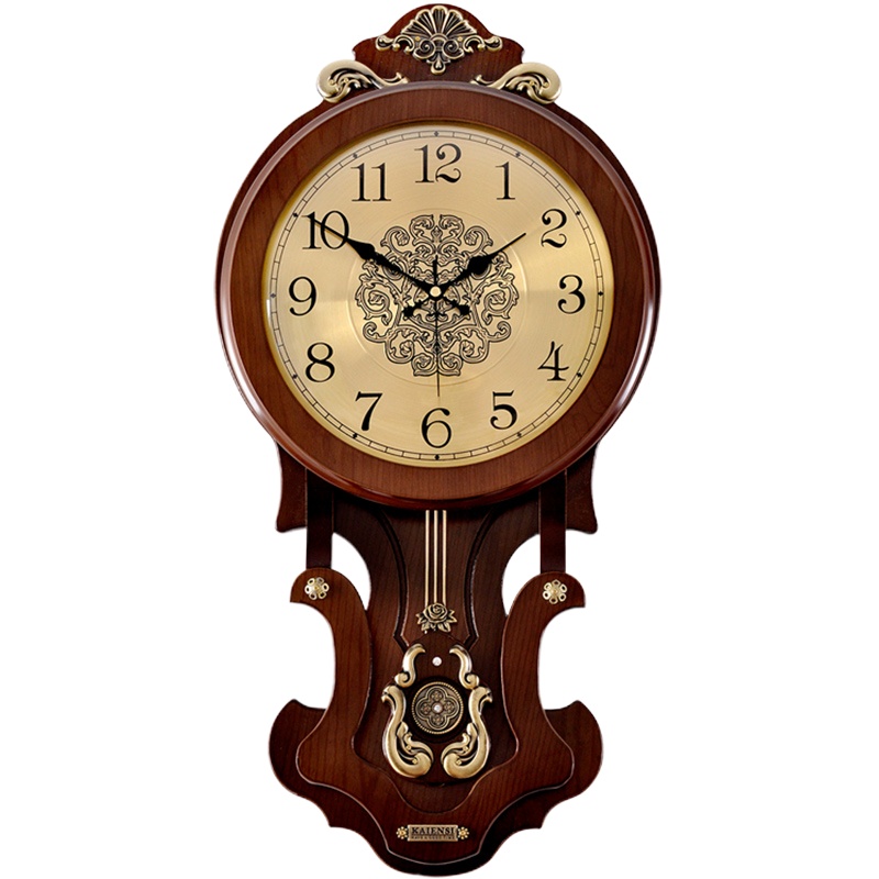 欧式打点挂钟客厅豪华大号时尚整纳丽雅点报时钟表家用挂 1330CB--丽声整点报时机芯 12英寸(直径30.5厘米)