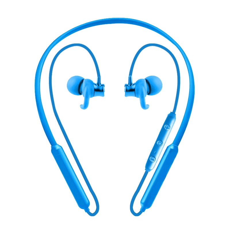 纽曼C10 黑色 无线蓝牙耳机运动跑步 迷你 健身挂脖耳塞入耳式双耳超长待机 vivo华为苹果oppo安卓挂耳男女生通用