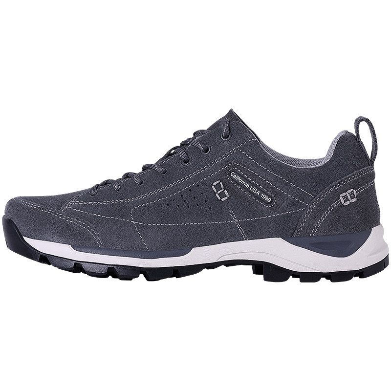 TFO牛皮面料两侧透气孔设计耐磨鞋底情侣款男女款运动越野徒步鞋