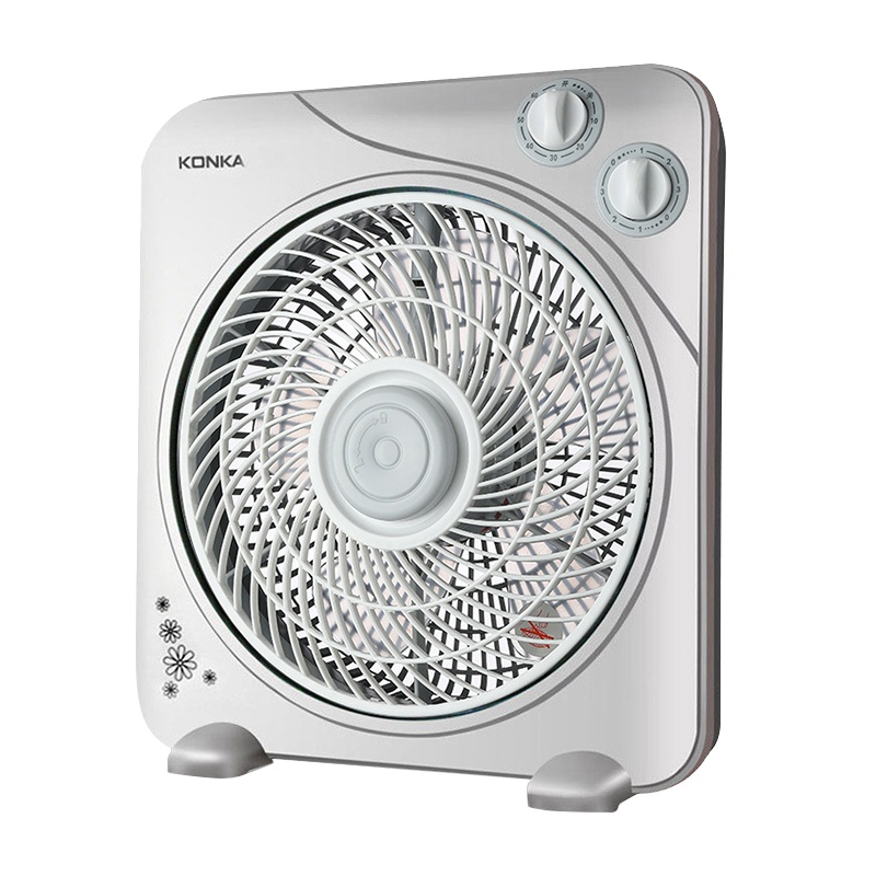 康佳(KONKA) 电风扇 转页扇 机械控制 3档正常风 风扇 台式扇 电扇 台扇 落地扇小风扇KF-25HY43延长线