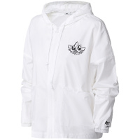 阿迪达斯adidas三叶草女装运动服休闲防风衣GK4980