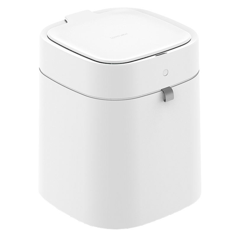 [雪梨推荐]拓牛T Air X智能打包垃圾桶卫生间家用客厅感应开盖自动换袋小米白