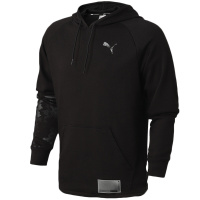 PUMA彪马男装运动服休闲针织连帽卫衣519427