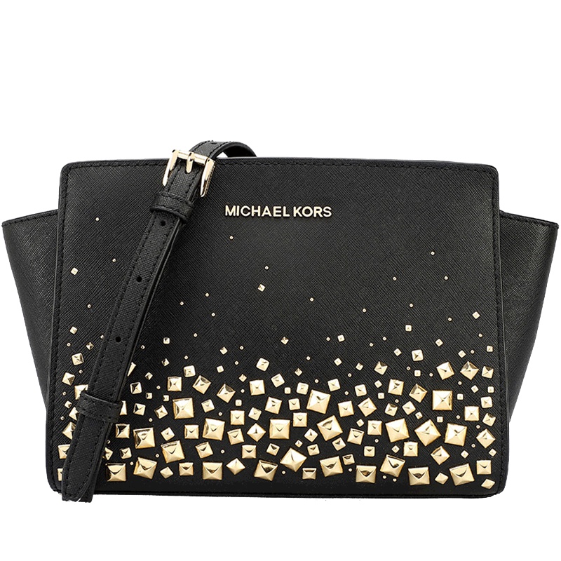 MICHAEL KORS迈克·科尔斯mk女包 商务经典奢侈品包包欧美时尚软牛皮单肩斜挎包 女