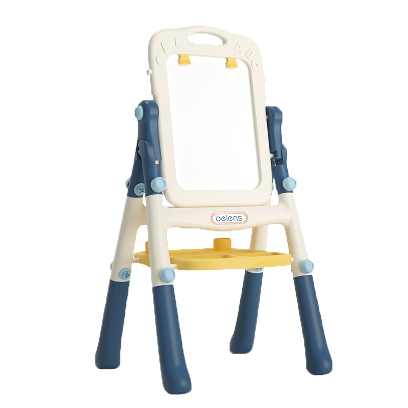 贝恩施beiens 儿童画板画架涂鸦写字板宝宝彩色双面磁性支架式家用小黑板 塑料 3岁以上 2600