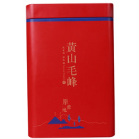 酥田黄山毛峰2020年口粮茶绿茶叶明前经典新茶高山绿茶安徽散装200g罐装铁罐装带礼盒送礼
