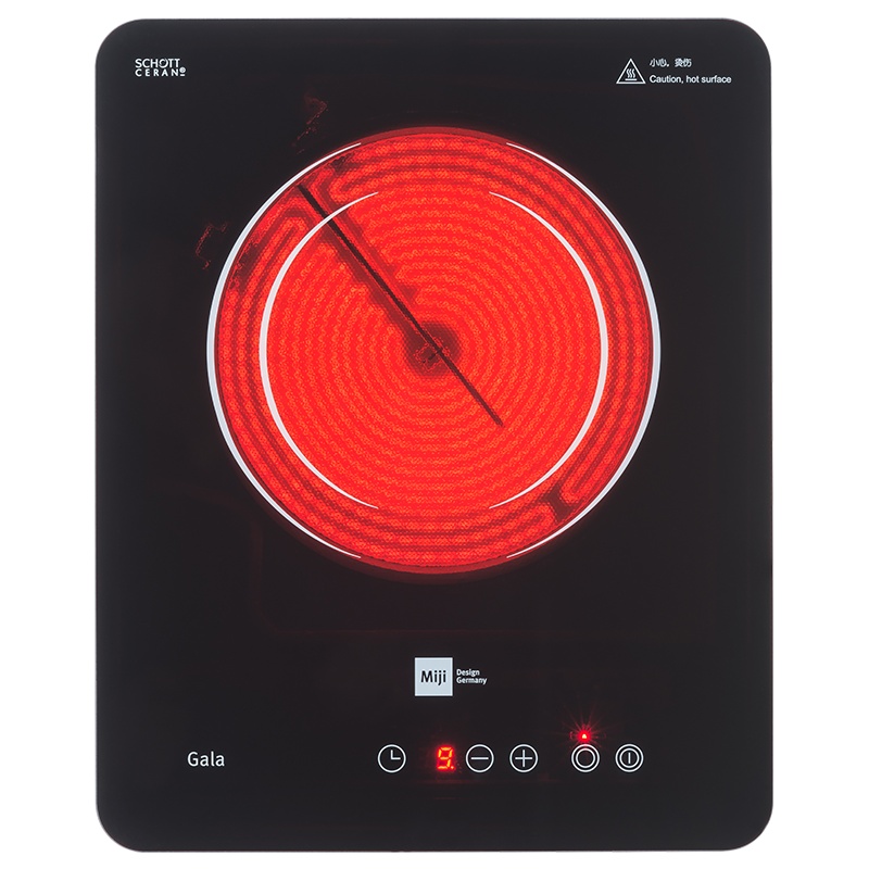 米技(MIJI) Gala I cook I900 电陶炉白色 米技炉 电磁炉 台嵌两用 静音环保 不挑锅