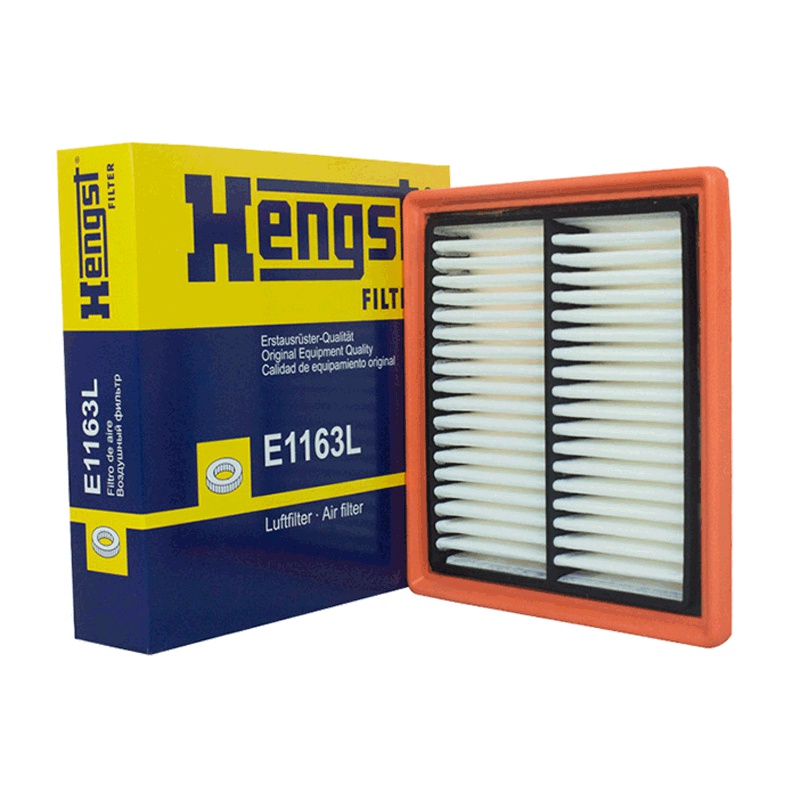 汉格斯特(hengst)空气滤清器E1163L适用于新捷达高尔夫7新桑塔纳朗逸朗行昕锐