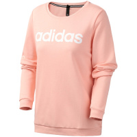 adidas阿迪达斯NEO女装2019新款运动服logo款圆领长袖套头衫卫衣EI4696