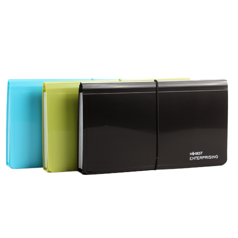 多层票据收纳袋13格风琴包B5增值税发票夹收据账单资料文件袋 5只装