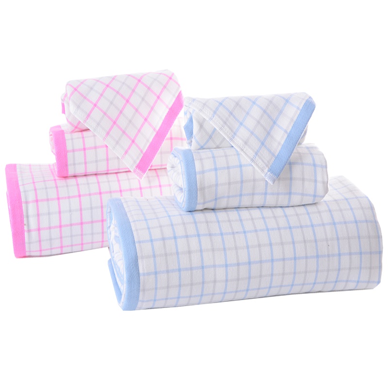 亚光(LOFTEX) 家纺毛巾纯棉纱布毛圈 A类柔软方巾面巾浴巾套装未来星方巾毛巾浴巾3件套简包装 38*31*5cm装