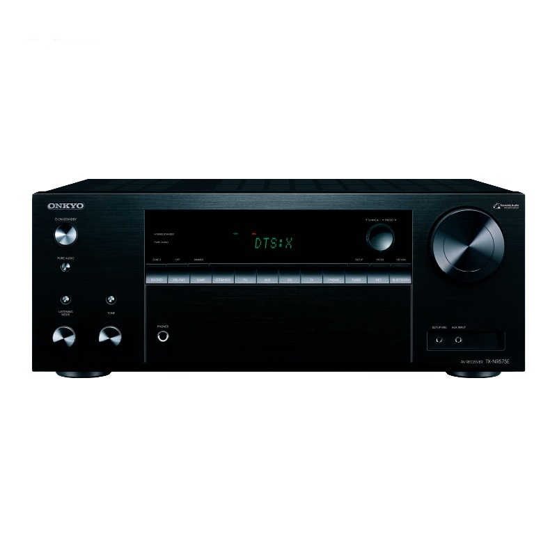 Onkyo/安桥 TX-NR575E7.2声道进口全景声家庭影院纯功放机蓝牙