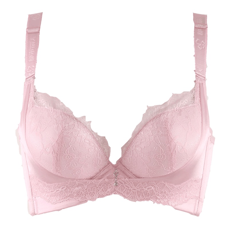 都市丽人U型聚拢3/4杯上薄下厚文胸胸罩内衣2B6138