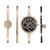 安妮克莱因（ANNE KLEIN）魅力潮流系列潮流时尚套装石英女士手表AK/3080GBST