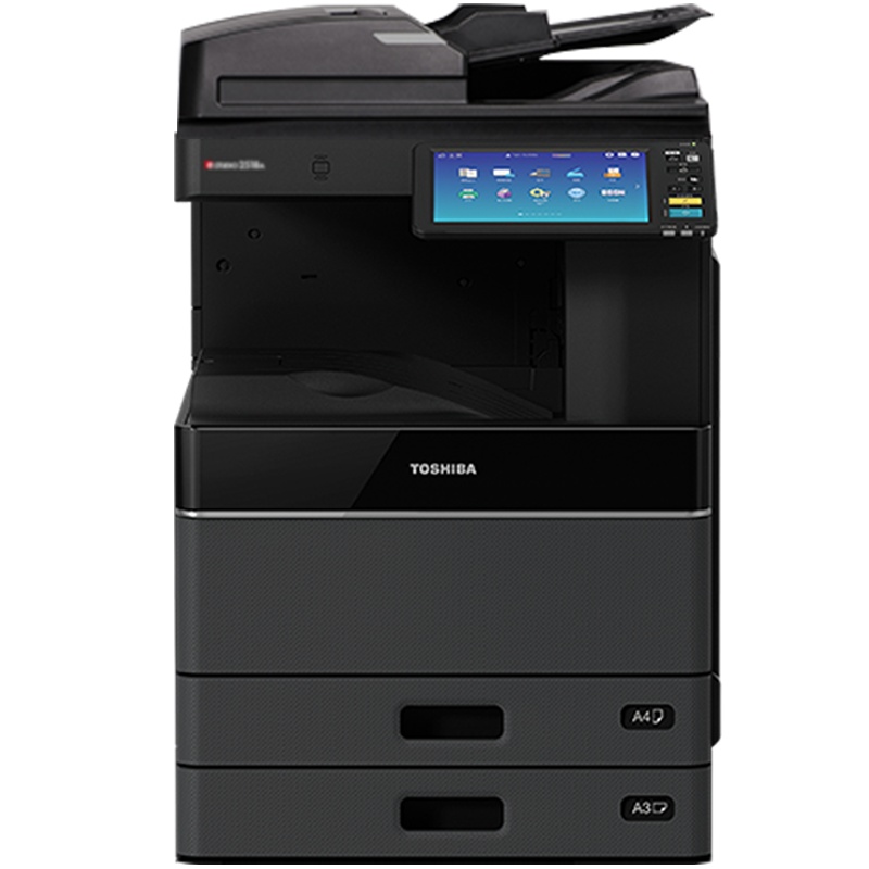 东芝（TOSHIBA）FC-2615AC A3彩色激光多功能数码复合机 25页/分钟 含双面器+自动输稿器+双纸盒