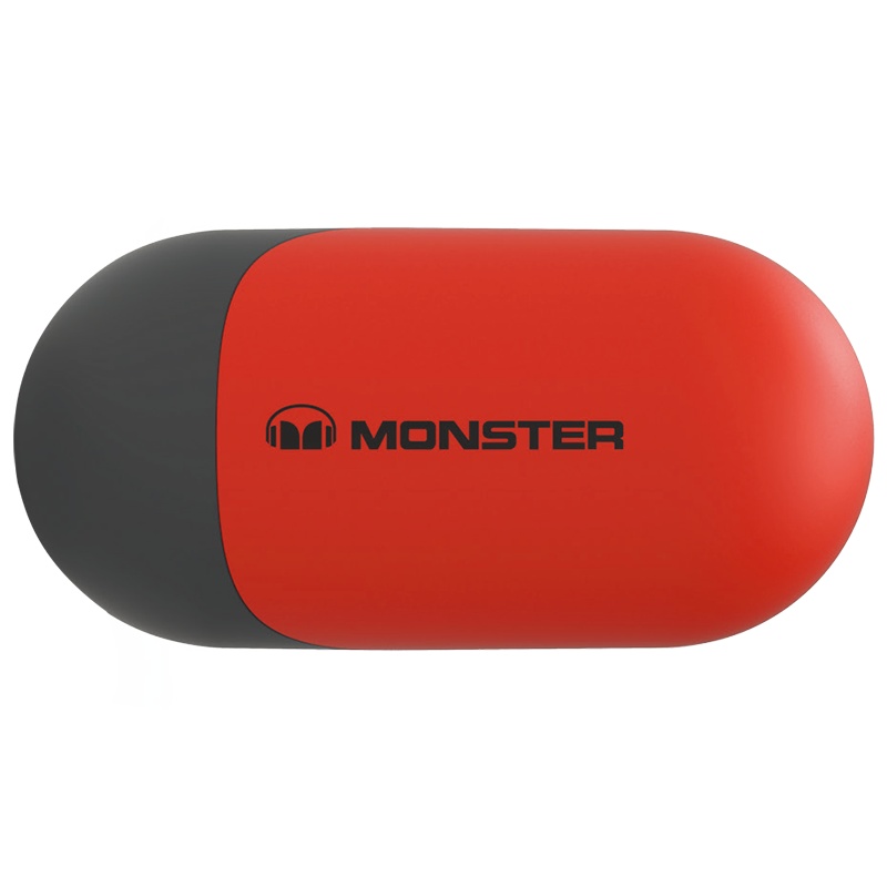 魔声（Monster） Achieve500真无线蓝牙耳机迷你运动超长待机续航降噪通话苹果安卓通用 红色