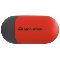 魔声（Monster） Achieve500真无线蓝牙耳机迷你运动超长待机续航降噪通话苹果安卓通用 红色