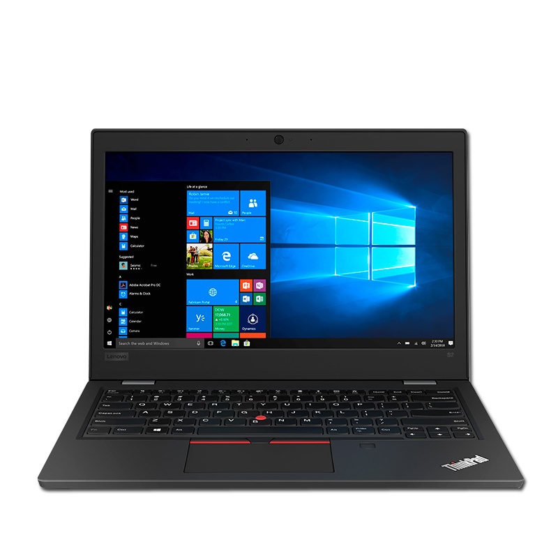 联想ThinkPad S2 13.3英寸轻薄笔记本电脑i5-8265U 8G 256G 集显 黑色