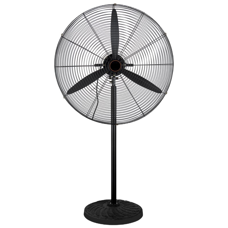 工业用电风扇大功率机械式摇头工厂强力壁挂落地扇大风量商用牛角扇650MM