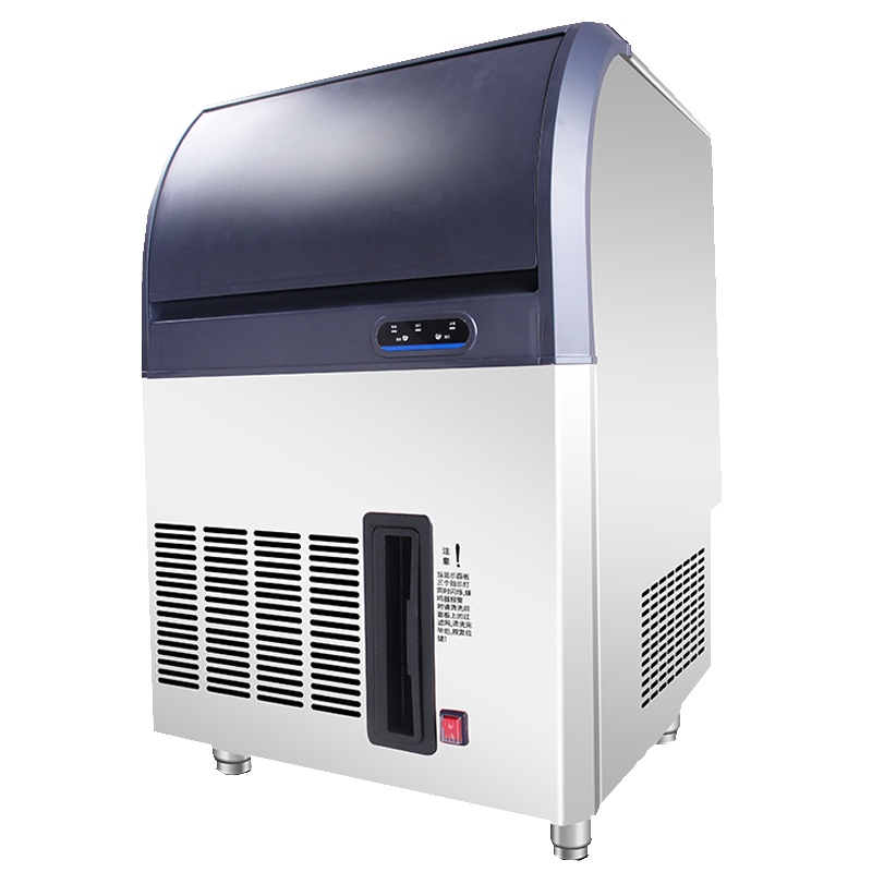 东贝月牙形制冰机商用 ZBY70全自动 日产量70KG商用月牙制冰机 奶茶店酒吧中大型月牙冰酒店冰块机