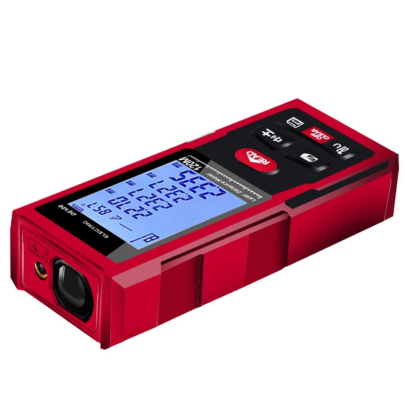 德力西 激光测距仪 120米语音款 红光 USB直充