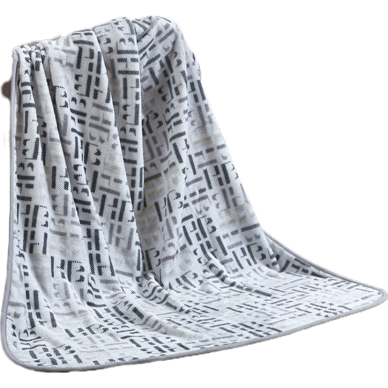 HB LOGO毛毯丝绒毯