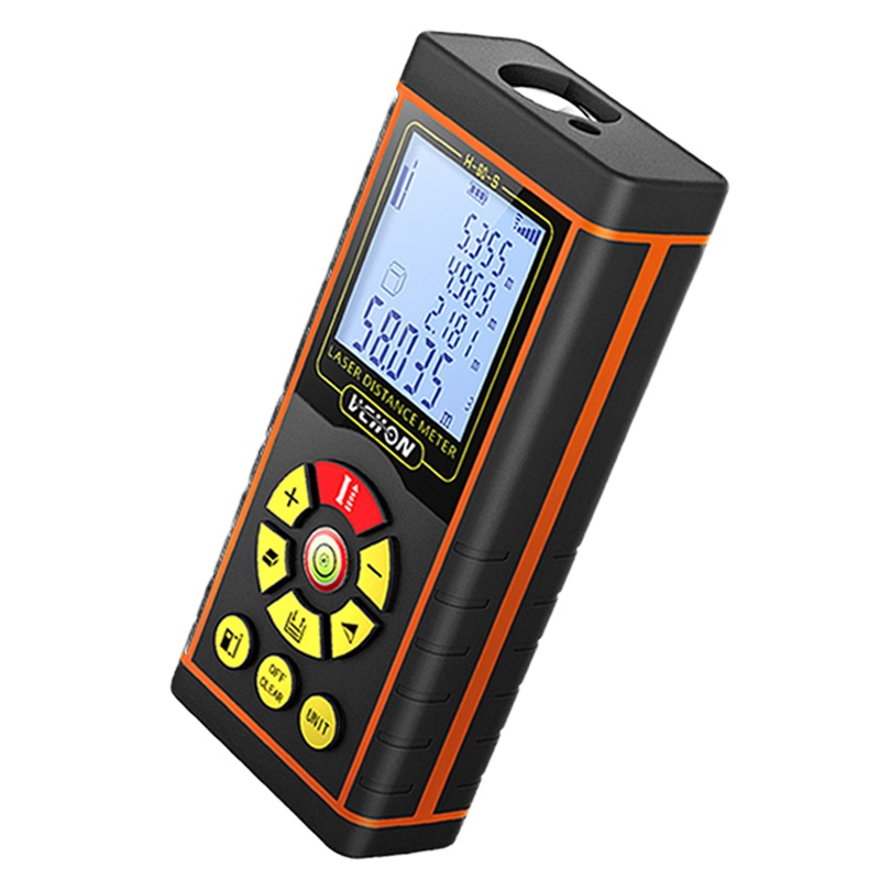 波斯 激光测距仪 高精度红外线手持距离测量仪 精准电池款50米