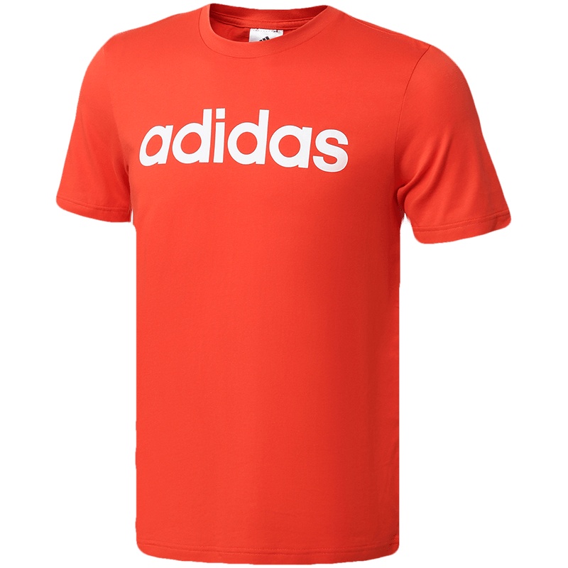 阿迪达斯男服短袖T恤圆领经典logo休闲运动服FM6227