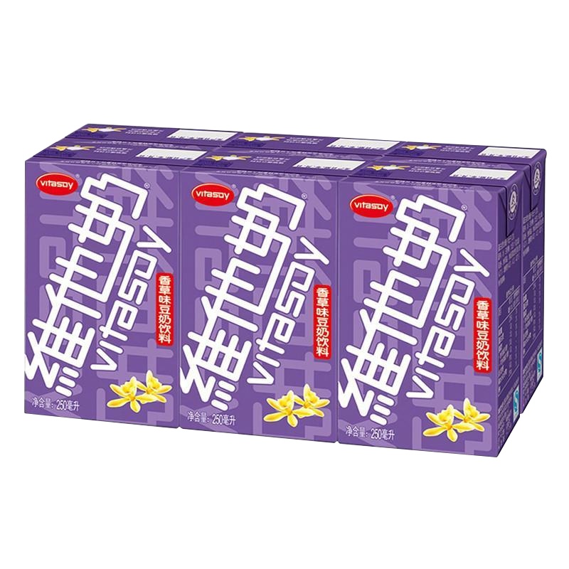 维他奶香草味豆奶饮料250ML*6