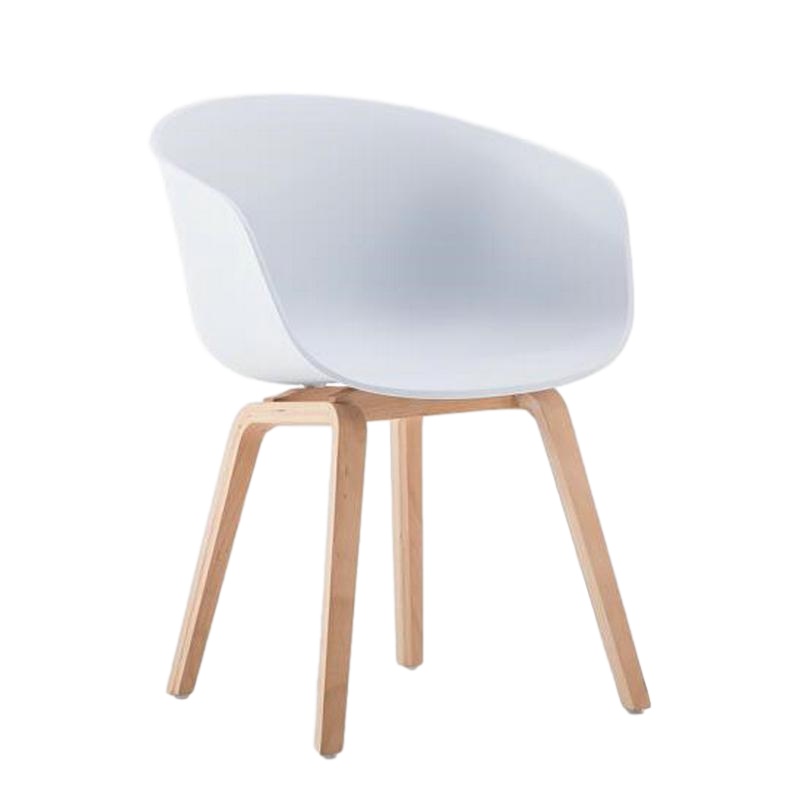 逐鹿中原北欧简约现代丹麦实木创意扶手TY-673 洽谈咖啡椅餐椅电脑椅书桌靠背椅子