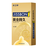 [苏宁自营]杰士邦jissbon避孕套安全套超凡持久大颗粒10只超薄延时苯佐卡因黄金持久延时进口男用套套情趣夫妻用品