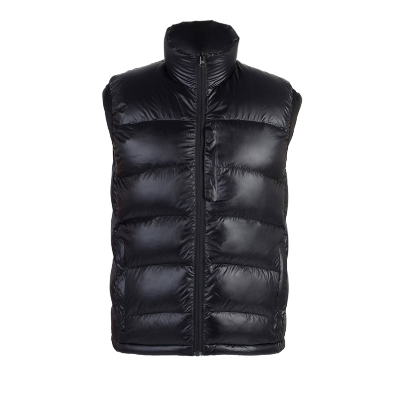 阿尼玛卿/ANEMAQEN 马甲羽绒男女 防风保暖 AJ-1691 黑色