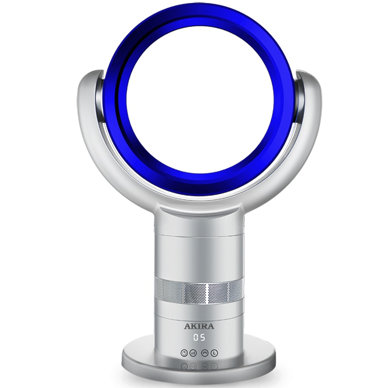 新加坡爱家乐(AKIRA)AX100 无叶风扇 静音电风扇 台式风扇 空气循环扇 落地扇 遥控定时摇头触屏