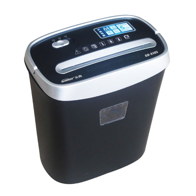 金典（GOLDEN）GD-9105碎纸机 电动办公碎纸机 段状家用大功率 静音碎纸机