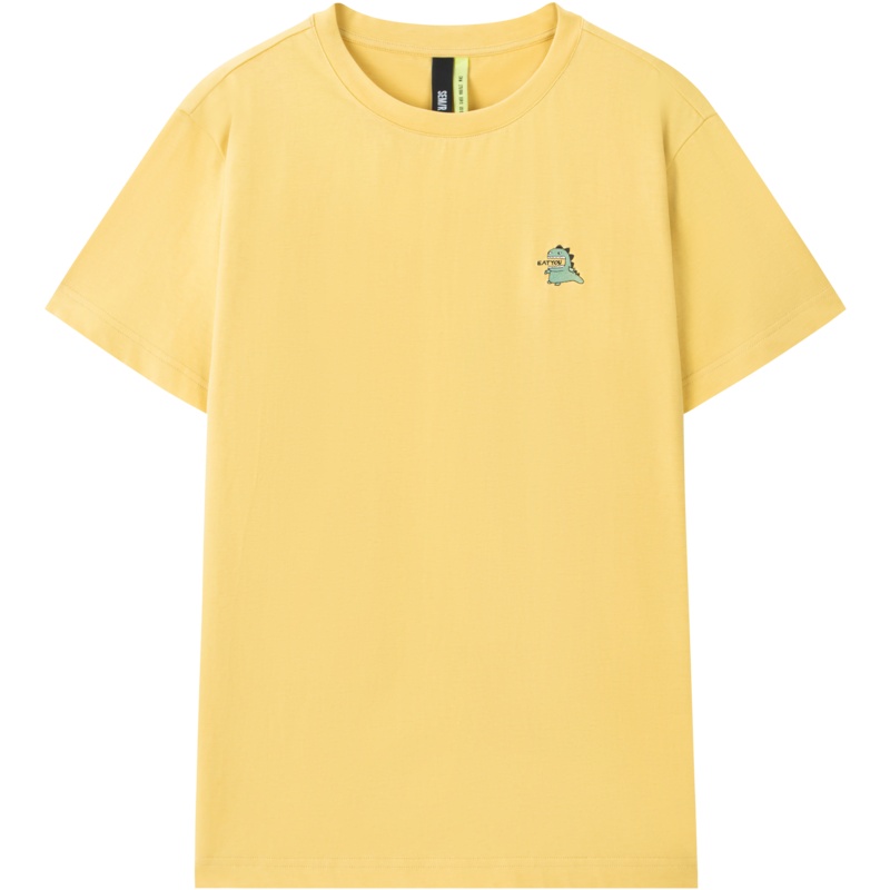 【满198减100预估价：44】森马短袖T恤男2021夏季新款萌宠趣味图案体恤男生白色上衣男生潮