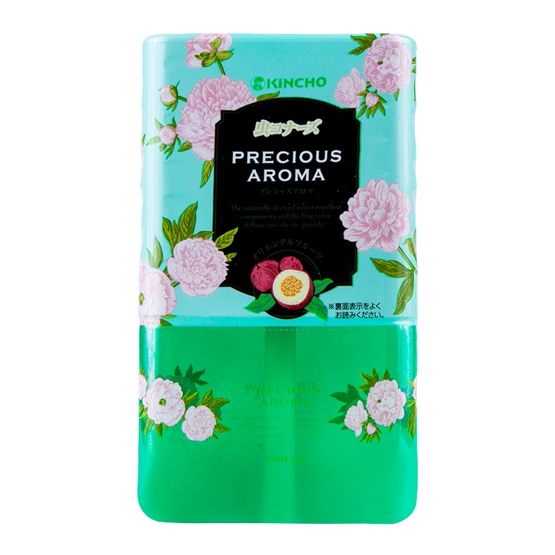 [不含杀虫剂]金鳥(KINCHO) 驱蚊虫清新液蚊香液 100日用 尊贵芳香 东方水果香型 300ml