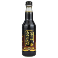 紫林山西老陈醋500ml瓶装6度酸酿造食醋调味蘸点佐餐醋
